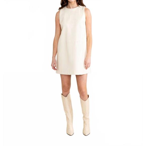 NEW SEDGE twiggy dress in creme